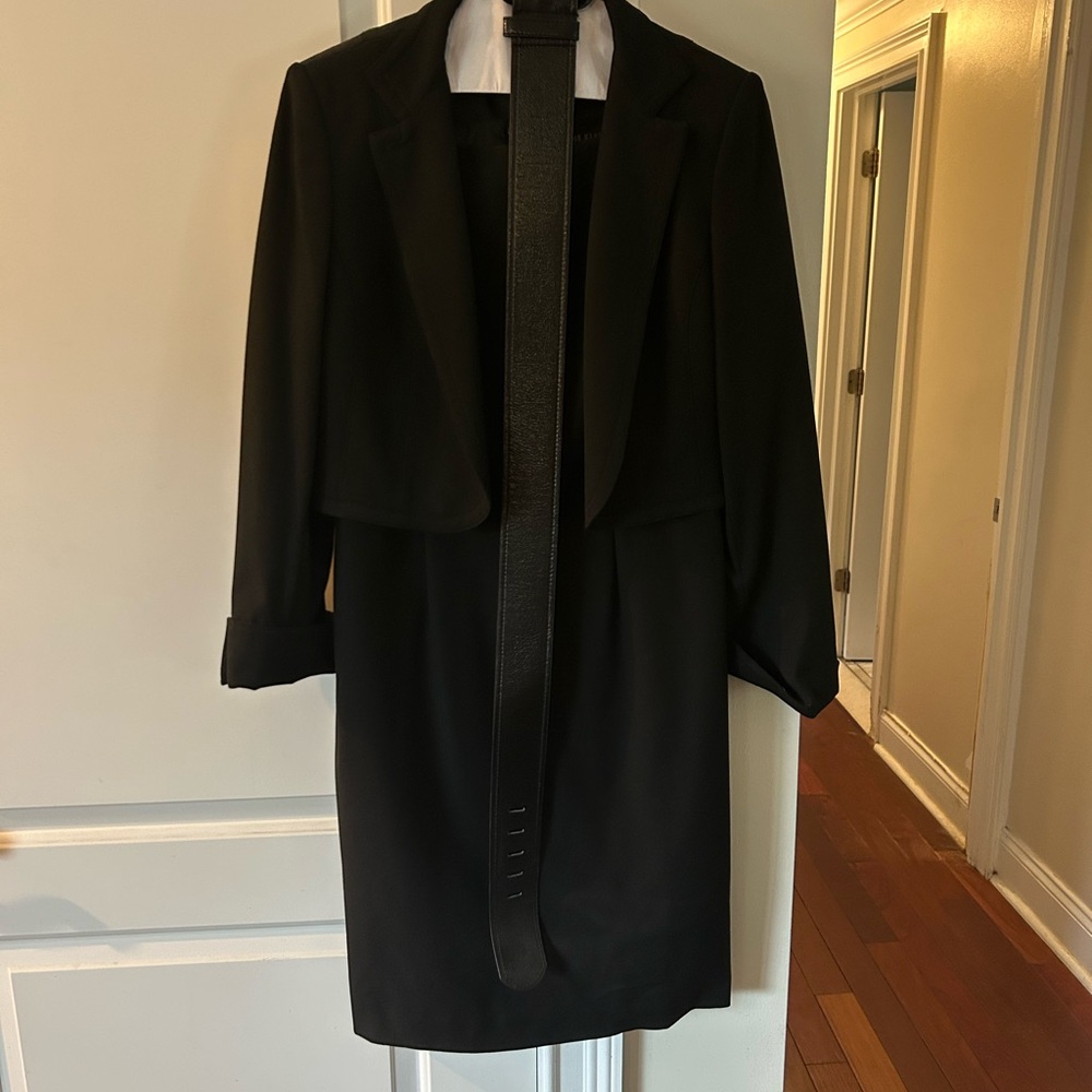 Anne Klein Black Dress and Sophisticated Suit Jacket